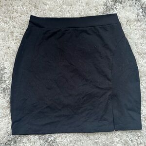 Susana Monaco Slit Mini Skirt